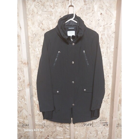 Nautica Women's Large Black Midweight Jacket - Picture 1 of 6